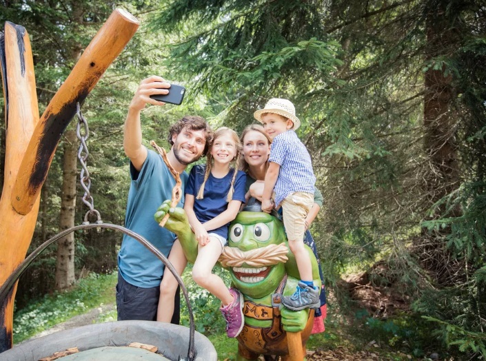 Adventure trail Moosle’s Magical Forest in Lermoos